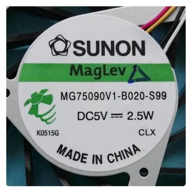 Alt view image 2 of 3 - New original CPU fan for Acer Aspire 5553 5553G laptop CPU cooling fan cooler MG75090V1-B020-S99 AB8305HX-EDB