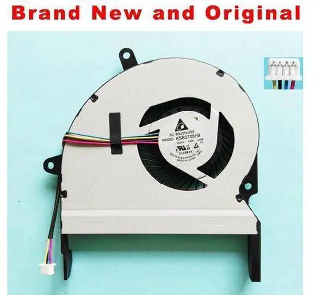 Main image of New original cpu cooling fan for Asus X401 X401A X401A-BC X401A-BH X401A-HC X401E X401EI fan cooler KSB0705HB CA29 -CA29