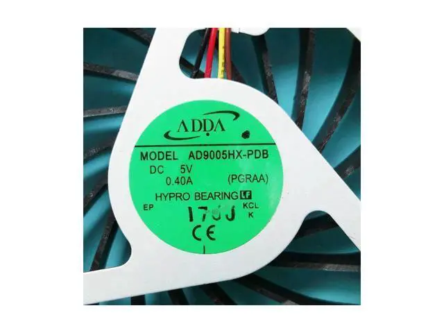 Alt view image 2 of 3 - NEW cpu cooling fan for Toshiba QOSMIO X775-Q7270 X775-Q7272 X775 X770 X775-Q7380 X775-Q7384 fan cooler AD9005HX-PDB PGRAA
