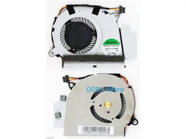 Alt view image 2 of 6 - 100% New Notebook CPU Cooler Fan For Acer Aspire S5 S5-391 SUNON EG50040V1-C050-S9A DC 5V 2.0W DC28000BES0