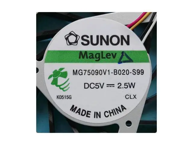 Alt view image 2 of 3 - New original CPU fan for Acer Aspire 5553 5553G laptop CPU cooling fan cooler MG75090V1-B020-S99 AB8305HX-EDB