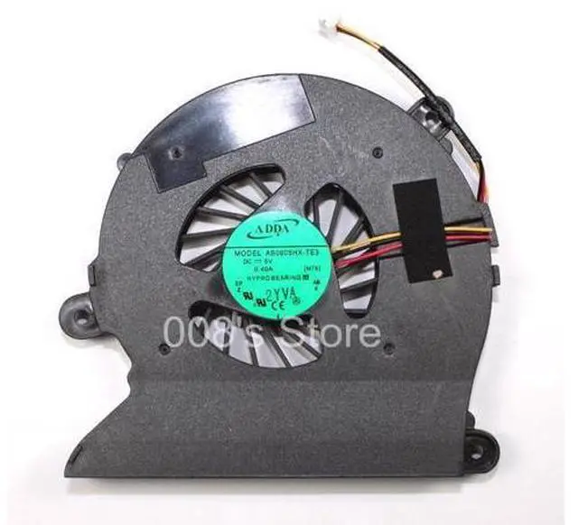 Alt view image 2 of 2 - New Laptop CPU Cooling Cooler Fan For Clevo M760 M760S M762 M764SU M765 FOUNDER S410 S410IG S510 S510IG By ADDA AB0805HX-TE3 M7X