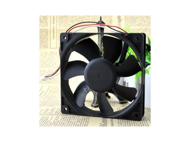 Alt view image 2 of 4 - AVC F1225B12H 12V 0.45A 12cm 12025 Double Ball Chassis Cooling Fan
