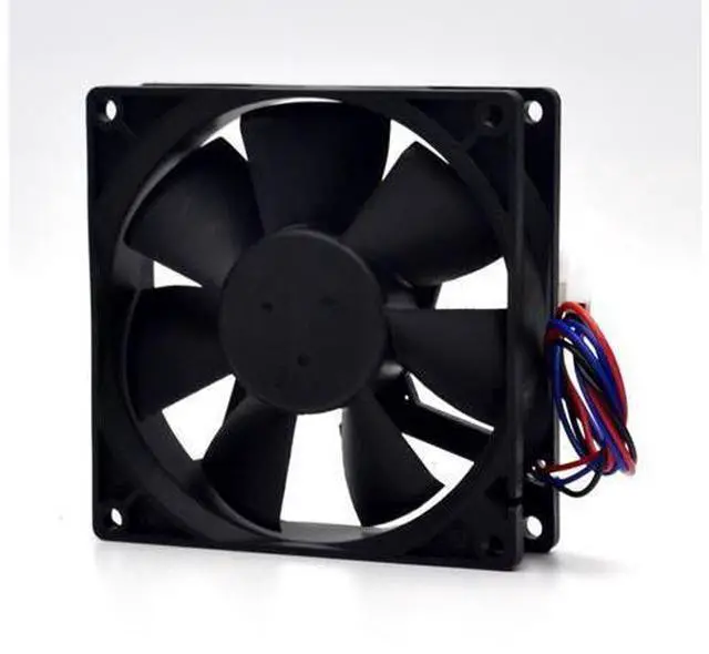 Alt view image 4 of 6 - 1pcs AFB0912HH DC 12V 0.40A, 92X92X25mm 80mm 3-wire 3-pin connector cooling fan