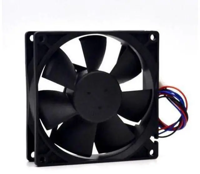 Alt view image 3 of 6 - 1pcs AFB0912HH DC 12V 0.40A, 92X92X25mm 80mm 3-wire 3-pin connector cooling fan
