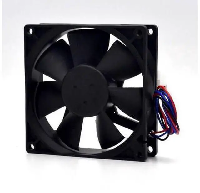 Alt view image 4 of 6 - 1pcs AFB0912HH DC 12V 0.40A, 92X92X25mm 80mm 3-wire 3-pin connector cooling fan