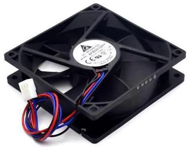 Alt view image 5 of 6 - 1pcs AFB0912HH DC 12V 0.40A, 92X92X25mm 80mm 3-wire 3-pin connector cooling fan