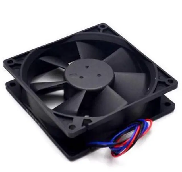 Alt view image 6 of 6 - 1pcs AFB0912HH DC 12V 0.40A, 92X92X25mm 80mm 3-wire 3-pin connector cooling fan