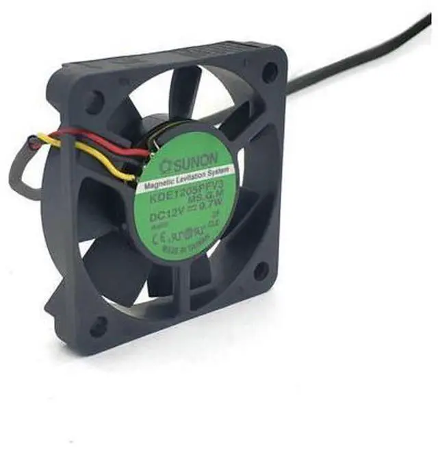 Alt view image 4 of 5 - sunon KDE1205PFV3 DC12V 0.7W 50x50x10MM 5cm 3lines cooling fan