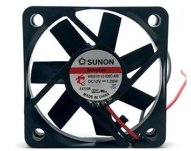 Main image of SUNON 5cm MB50101V2-000C-A99 50x50x10MM DC12v 1.26W 2lines cooling fan