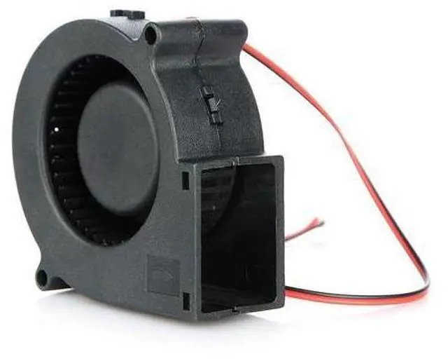 Alt view image 3 of 6 - 7530 DC 12 v 0.36A 2 Pin cooling fan projector blower centrifugaal ventilator koelventilator