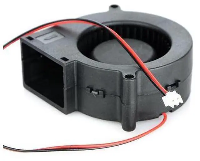 Alt view image 4 of 6 - 7530 DC 12 v 0.36A 2 Pin cooling fan projector blower centrifugaal ventilator koelventilator