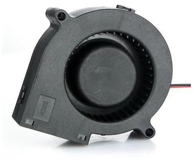 Alt view image 5 of 6 - 7530 DC 12 v 0.36A 2 Pin cooling fan projector blower centrifugaal ventilator koelventilator