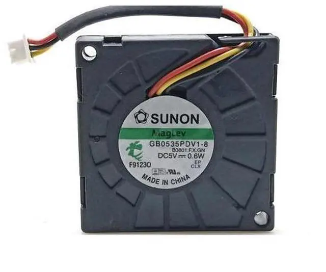 Alt view image 3 of 5 - sunon GB0535PDV1-8 DC5V 0.6W 35x35x07MM 3.5cm 3Lines Tachometer Signal Cooling Fan