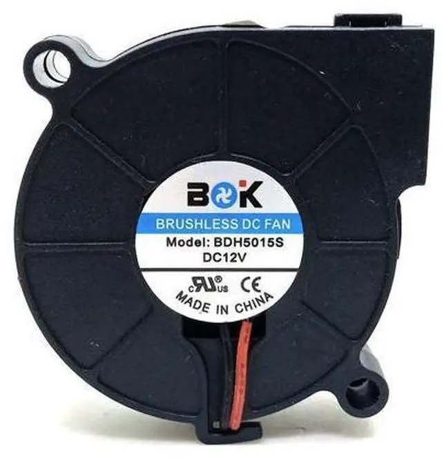 Main image of BDH5015S DC12V 50*15MM 2LInes 3D Printer Blower cooling fan