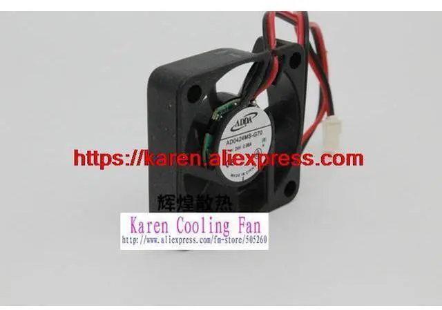 Main image of ADDA AD0424MS-G70 24V 4010 0.08A 40*40*10MM 4cm 3D printer cooling fan