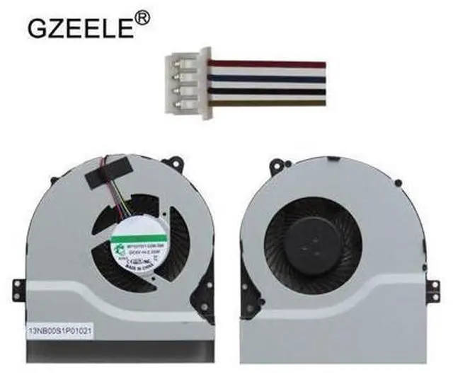 Main image of cpu cooling fan for ASUS Y481 F550VC F550ZA K450C K550CA K56C A56C K56CA X450EP X452E D452C D452V X450VP D452V K46CB A46