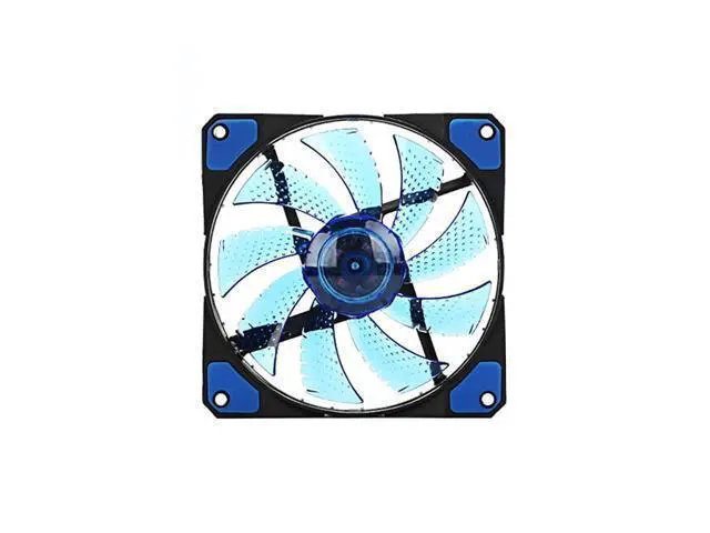 Alt view image 4 of 6 - 12V 0.2A solar eclipse chassis 12CM cooling fan (small 3PIN connector + D-type connector) double connector