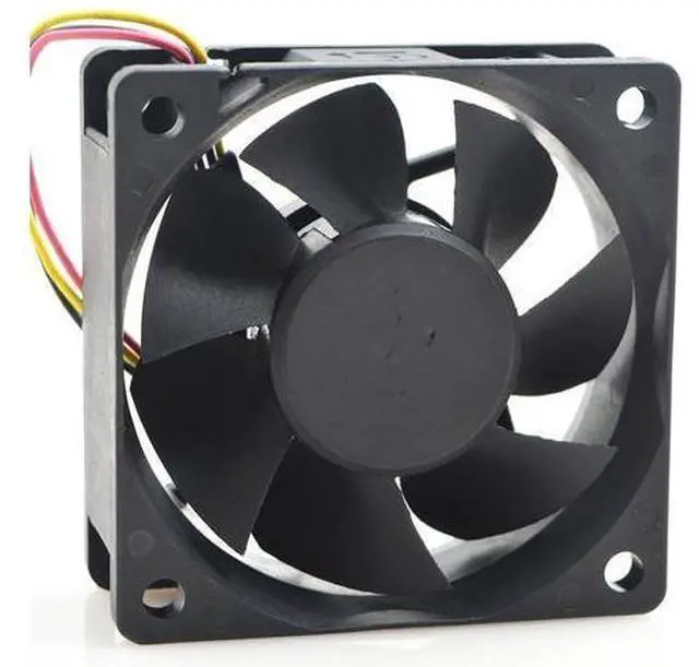 Alt view image 2 of 4 - KDE2406PTV2 3dc 24V 1.2W 6CM wires silent frequency converter cooling fan 60*60*25MM