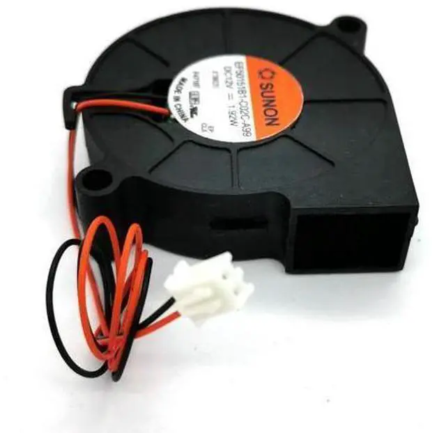 Alt view image 3 of 6 - EF50151B1-C02C-A99 5015 12v 1.92w 50*15MM 2Lines 3D Printer Blower cooling fan EF50151B1-C02C-A99