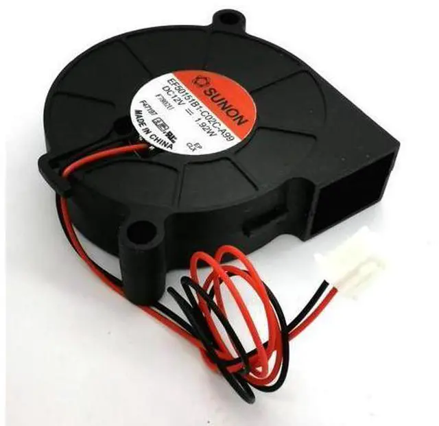 Alt view image 6 of 6 - EF50151B1-C02C-A99 5015 12v 1.92w 50*15MM 2Lines 3D Printer Blower cooling fan EF50151B1-C02C-A99