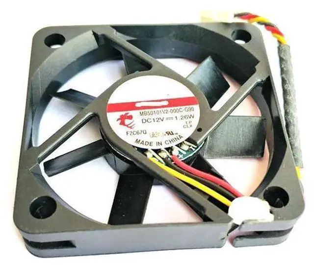 Alt view image 2 of 5 - 5cm MB5010V2-000C-G99 5010 12v cooling fan MB50101V2-000C-A99 KDE1205PFV1 KDE1205PFV2 KDE1205PFV1 ME50101V1-0000-A99
