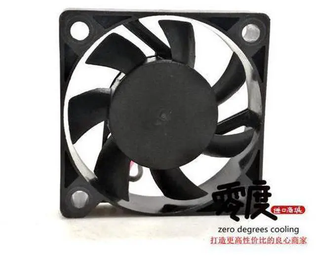 Alt view image 2 of 5 - 4cm 40x40x10MM HKFAN AS4010H12 DC12V 0.20A 2Lines cooling fan