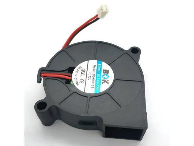 Alt view image 6 of 6 - BDH5015S DC12V 0.2A 5V 0.06A 50*15MM 2LInes 3D Printer Blower cooling fan EF50151B1-C02C-A99