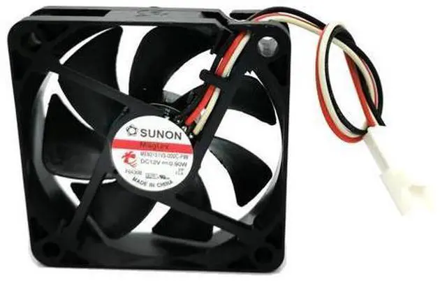 Alt view image 5 of 5 - ME60151V3-000C-F99 6cm 6015 DC12V DLP projector cooling fan 60*60*15mm