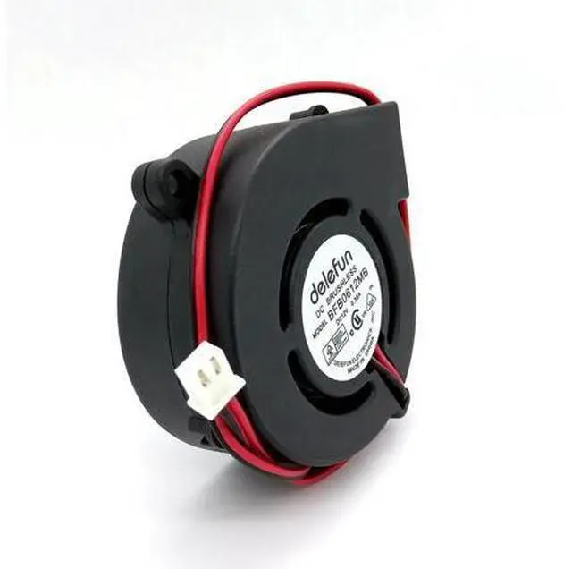 Alt view image 4 of 6 - BFB0612MB DC12V 0.35A 60*25MM large wind turbine cooling fan