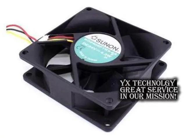 Alt view image 2 of 3 - SUNON New authentic 8025 24V 4.3W 8cm double ball inverter fan KD2408PTBX-6A 80*80*25mm