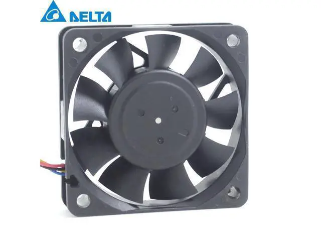 Alt view image 3 of 6 - Delta New AFB0612VHB 6015 12V 0.24A 6CM four-wire PWM fan for 60*60*15mm