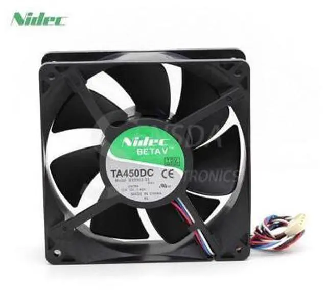 Main image of Original For Nidec TA450DC B35502-35 12038 12cm 12V 1.4A For D8794 PWM controller fan 4wire