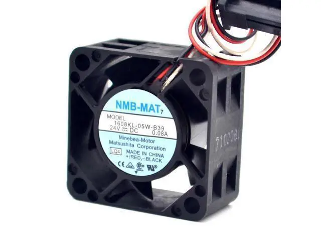 Alt view image 2 of 6 - 1pcs 40*40*20mm 1608KL-05W-B39 4020 24V 0.08A Fanuc Fan Heatsink for NMB