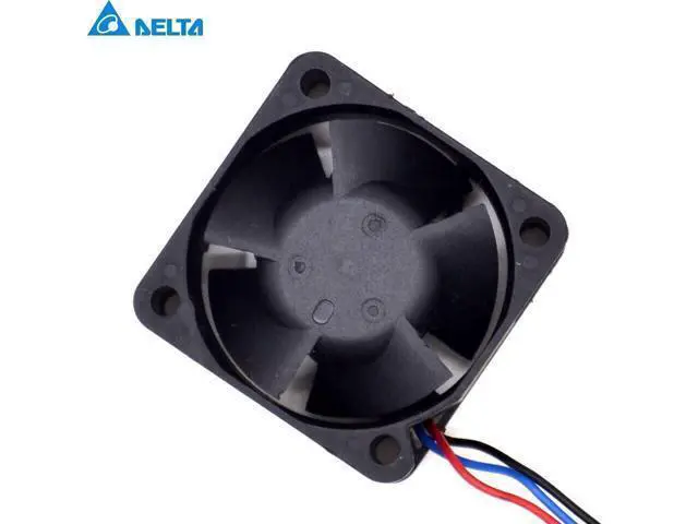 Alt view image 6 of 6 - Delta EFB0412VHD -R00 \/ FOO 12v0.18a Double-ball 2 and 3wire 4020 fan
