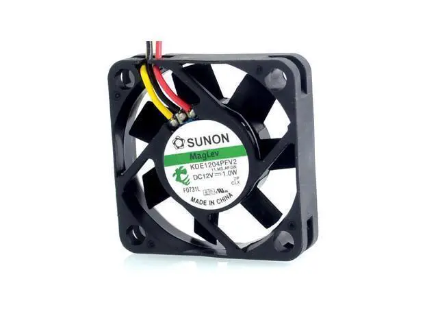 Alt view image 2 of 6 - KDE1204PFV2 11.MS.A.GN 40*40*10MM 4010 12V 1W velocity transducer fan