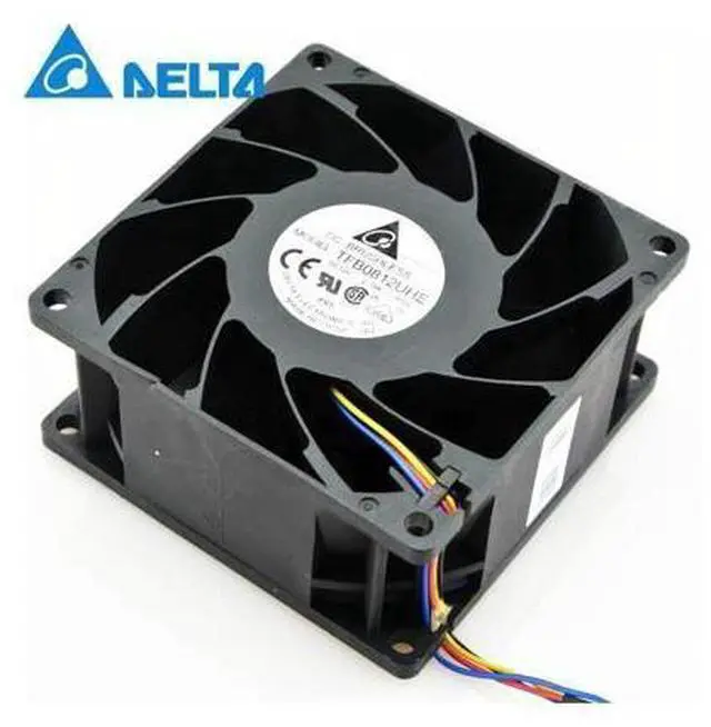 Main image of 1pcs TFB0812UHE -5H2L DC12V 2.34A 80x80x38mm Server Square inverter axial cooling fans