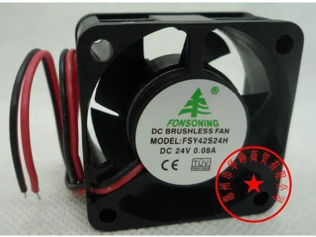 Main image of 4CM 4020 24V 0.08A second-tier oil bearing 40x40x20mm FSY42S24H FSY42S24M