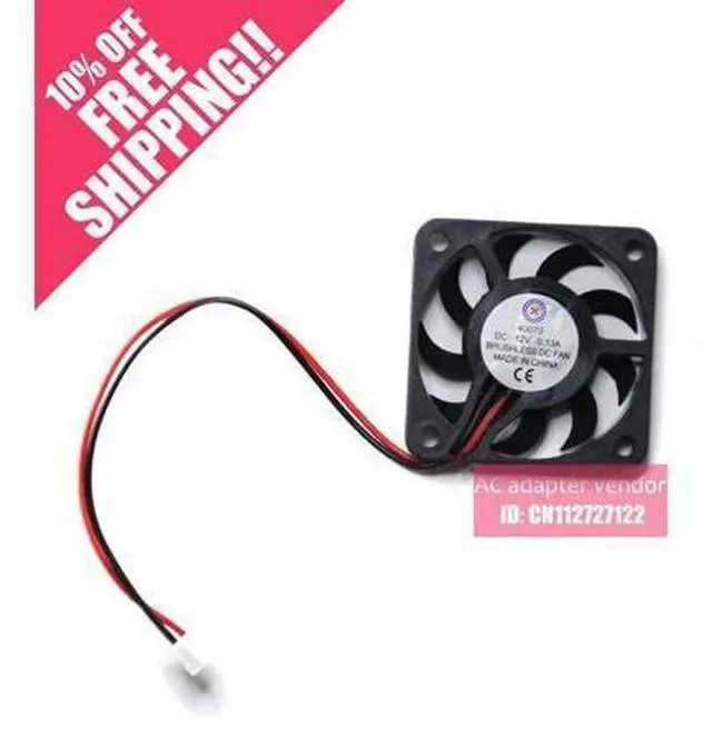 Main image of Slim fan 4007 4cm FD400712LS 12v 0.08a laptop fan mute