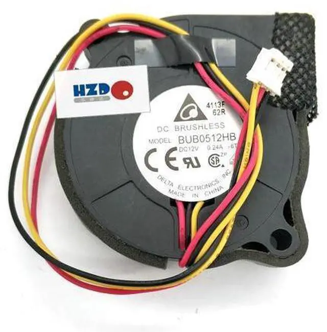 Main image of DELTA 5cm 5015 12V 0.24A BUB0512HB Blower Cooling fan