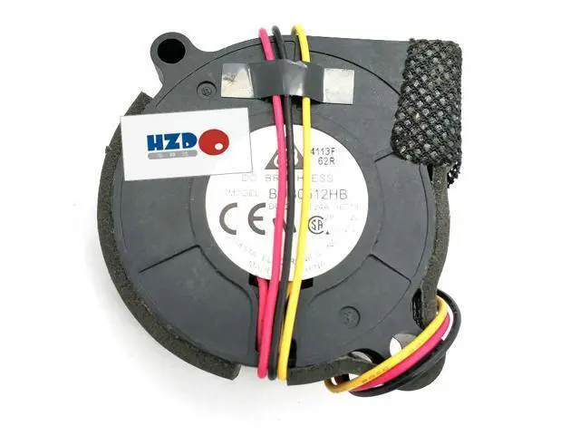 Alt view image 6 of 6 - DELTA 5cm 5015 12V 0.24A BUB0512HB Blower Cooling fan