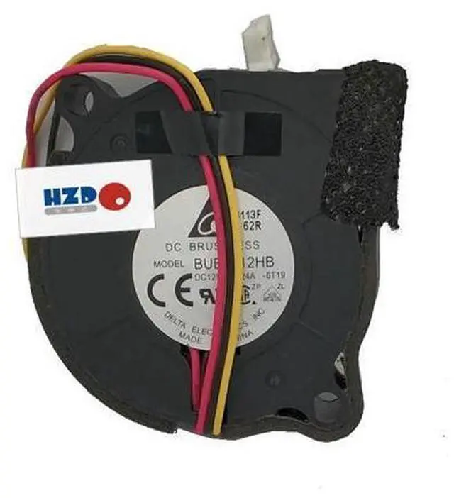 Alt view image 2 of 6 - DELTA 5cm 5015 12V 0.24A BUB0512HB Blower Cooling fan