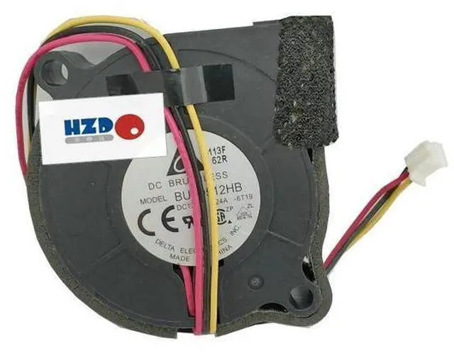 Alt view image 4 of 6 - DELTA 5cm 5015 12V 0.24A BUB0512HB Blower Cooling fan