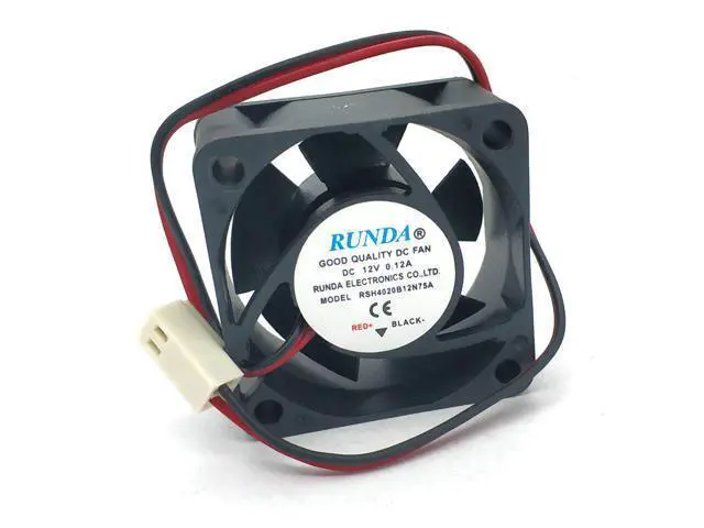 Alt view image 3 of 5 - RSH4020B12N75A 4020 12V 0.12A COOLING FAN 40*40*20mm