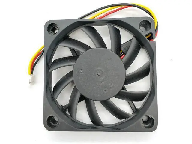 Alt view image 5 of 6 - EC6010L12ER 12V 0.14A 60*60*10mm Cooling Fan 3LINE