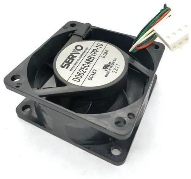 Main image of D0625C48BYPP-10 6025 48v 0.08a 4wire cooling fan 60*60*25MM