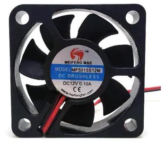 Main image of MF5015S12M DC12V 0.10A 50x50x15MM 5cm 2Lines Cooling fan