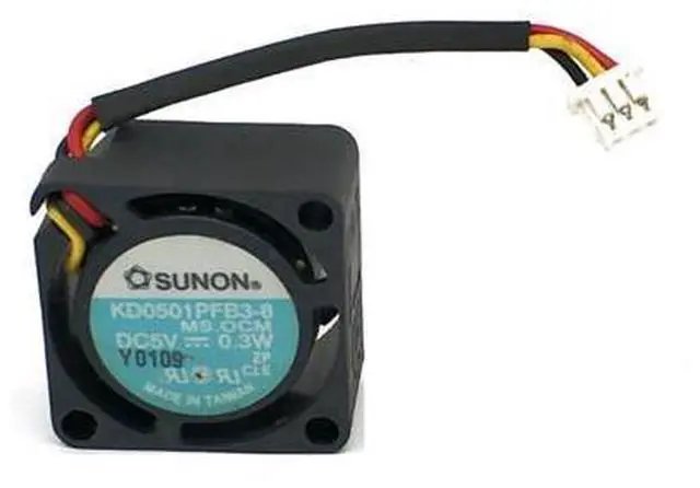 Alt view image 5 of 5 - 2cm KD0501PFB3-8 2010 5V 0.3W 0.06A Cooling fan