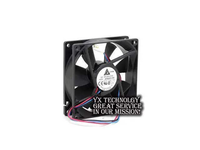 Alt view image 2 of 6 - Delta AFB0912M 9025 9CM 12V 0.20A fan speed for 90*90*25mm