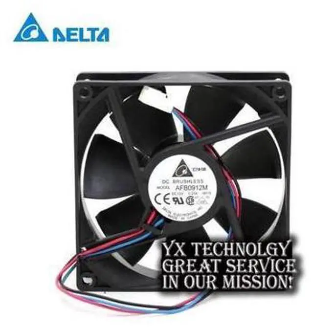 Main image of Delta AFB0912M 9025 9CM 12V 0.20A fan speed for 90*90*25mm